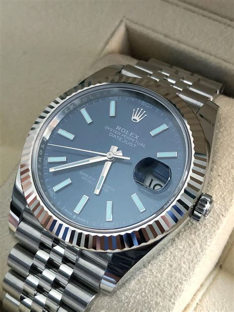 silver blue face rolex|rolex datejust 41 tiffany blue.